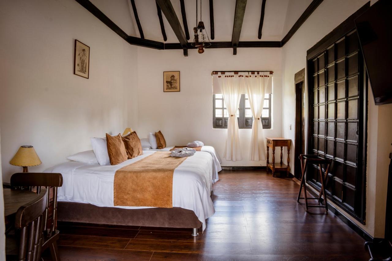 Hotel Hacienda El Salitre Paipa Eksteriør bilde