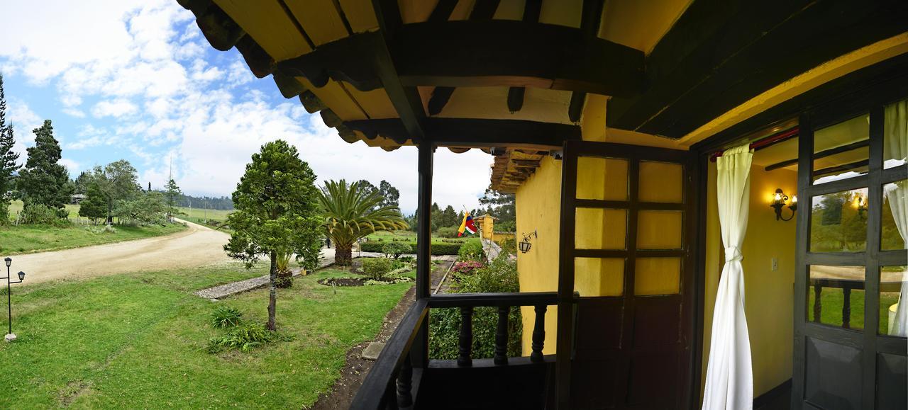 Hotel Hacienda El Salitre Paipa Eksteriør bilde